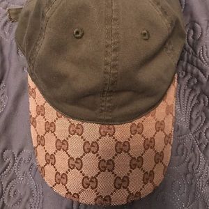 Custom Forest Green Gucci Hat